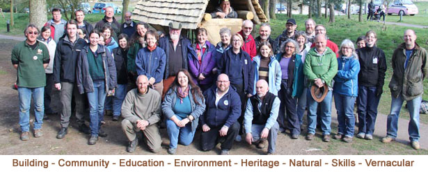 Building community using natural materials