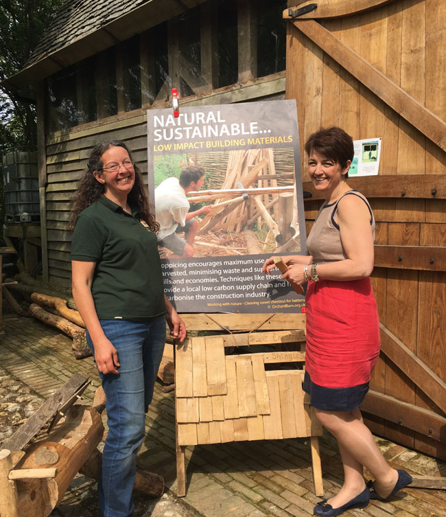 Jo Churchill MP visits Orchard Barn