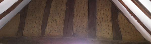 fingerprints in daub from 1400