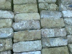200 year old clay lump blocks