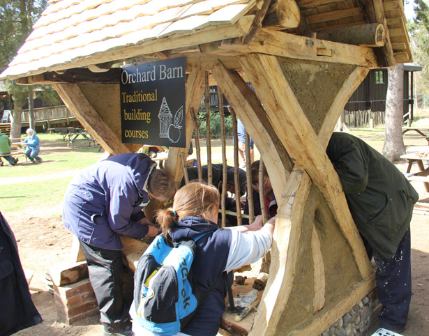 New wattle and daub project